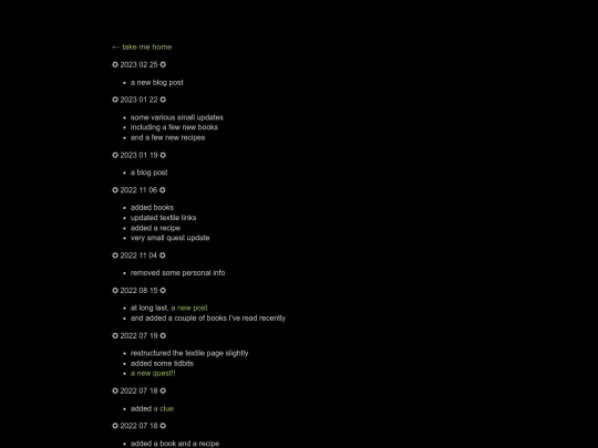 changelog screenshot