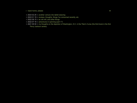 weblog screenshot