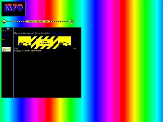info screenshot