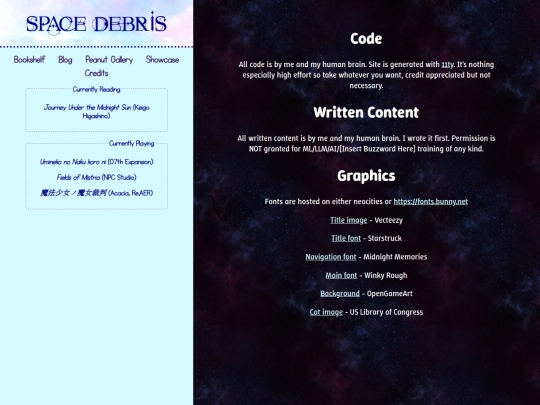 credits screenshot