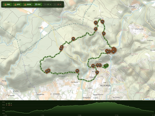randonnees/Villecroze Plan IGN/2026-06-03_083251_villecroze_villecroze-les-grottes screenshot