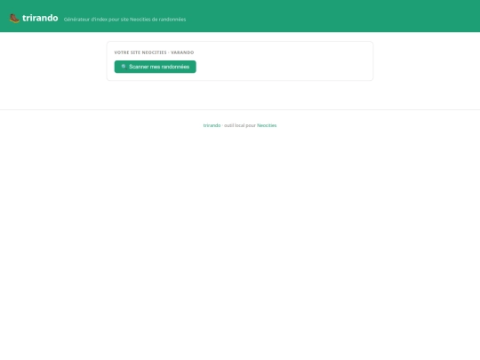 trirando screenshot