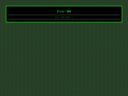 not_found screenshot