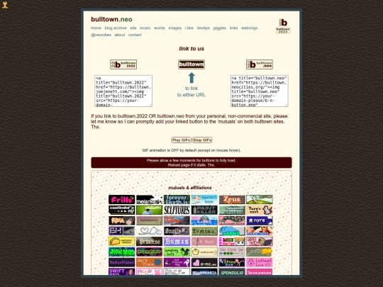 links/index-old screenshot
