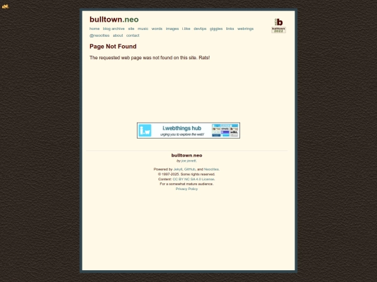not_found screenshot