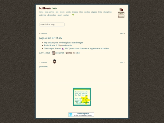 pages-i-like-07-14-25 screenshot