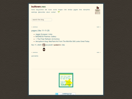 pages-i-like-11-11-25 screenshot
