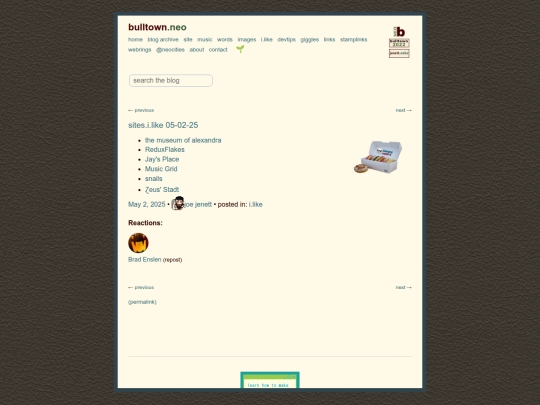 sites-i-like-05-02-25 screenshot