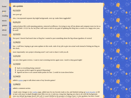 siteupdates screenshot