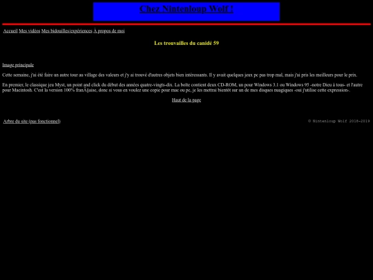 trouvailles59 screenshot