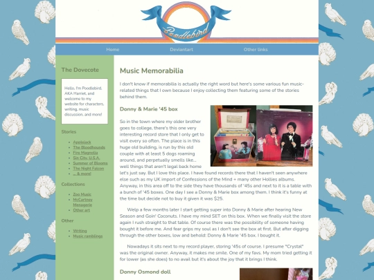 musicmemorabilia screenshot