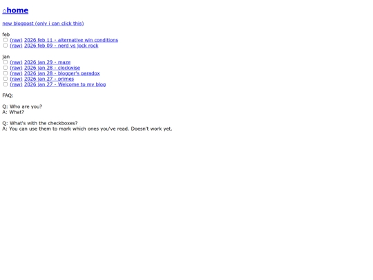 blog screenshot