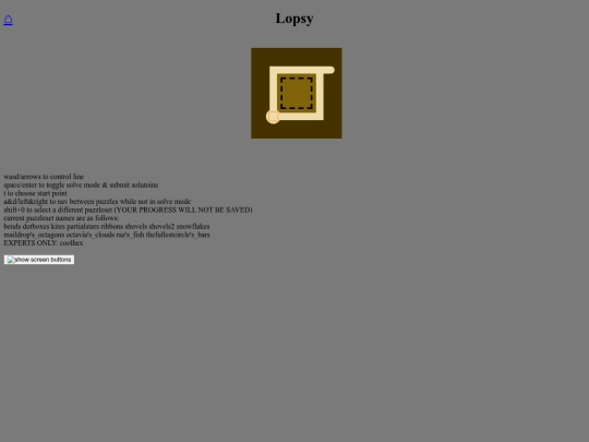 lopsy screenshot