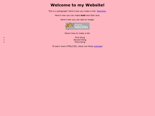 info screenshot