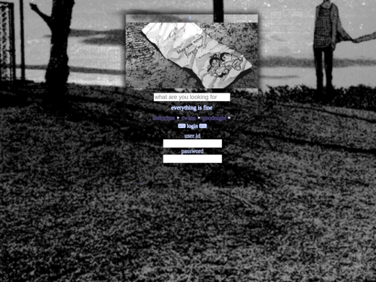 login screenshot