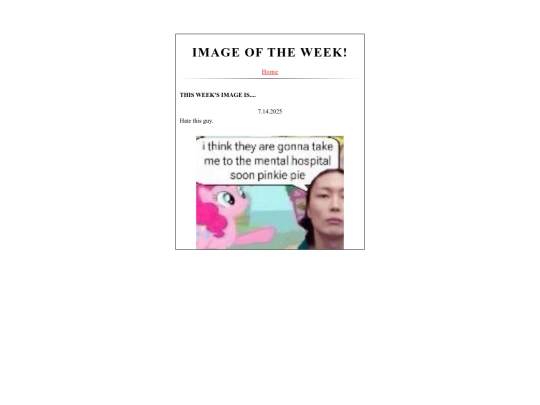 imageofweek screenshot