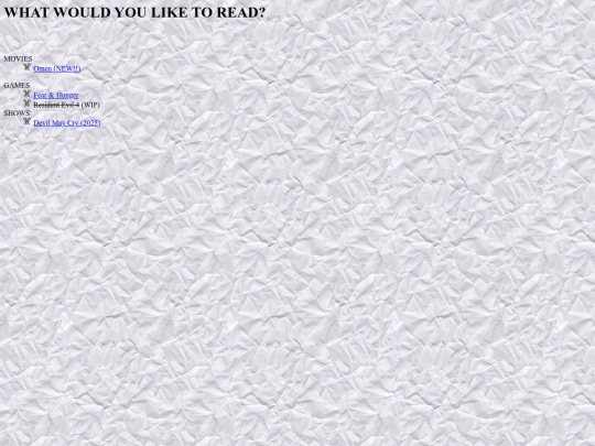 media/list screenshot