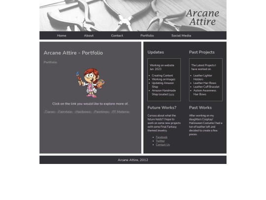 portfolio screenshot