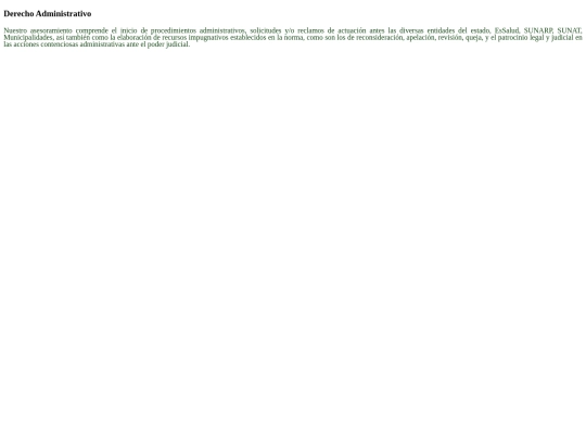 DerechoAdministrativo screenshot