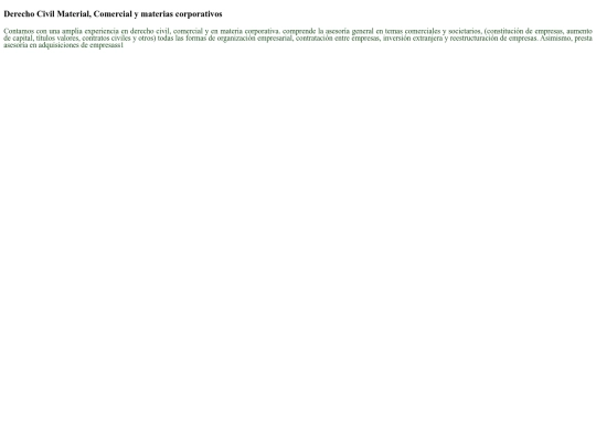 DerechoCivilComercialCorporativos screenshot