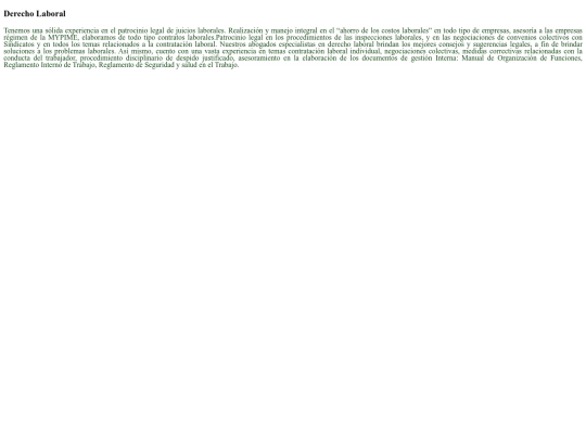 DerechoLaboral screenshot