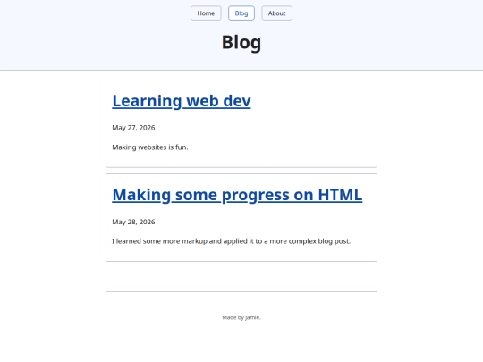 blog screenshot