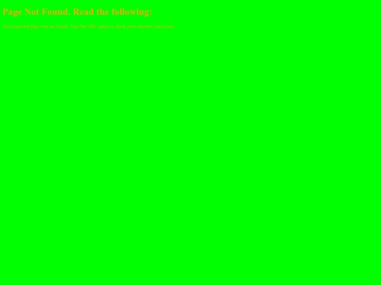 not_found screenshot