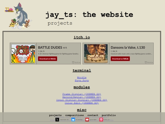 projects screenshot
