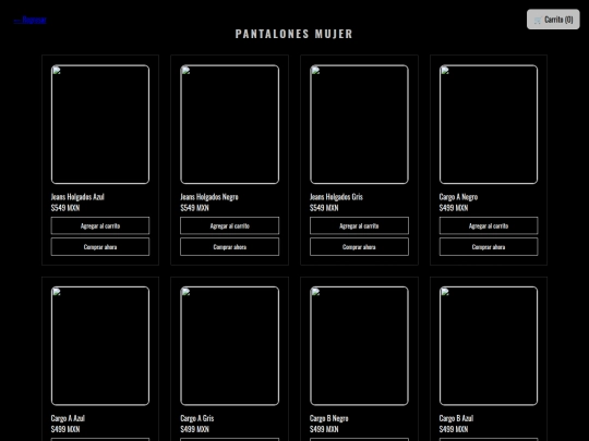 pantalonesMujer screenshot