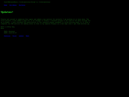 blog/latest screenshot
