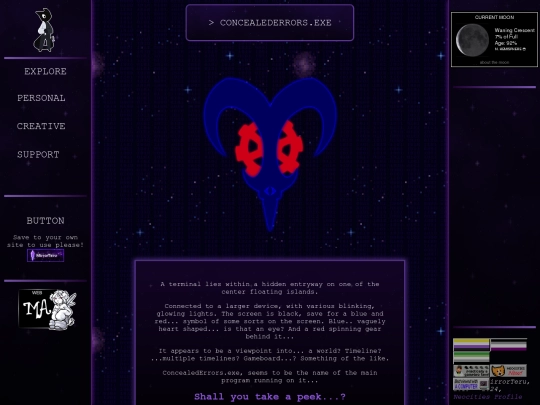 concealed screenshot