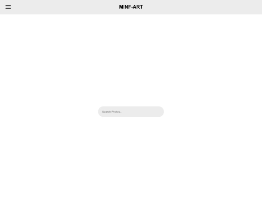 MINF-ART/home screenshot