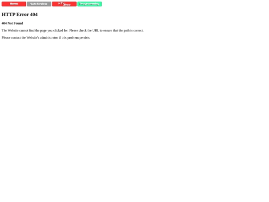 not_found screenshot
