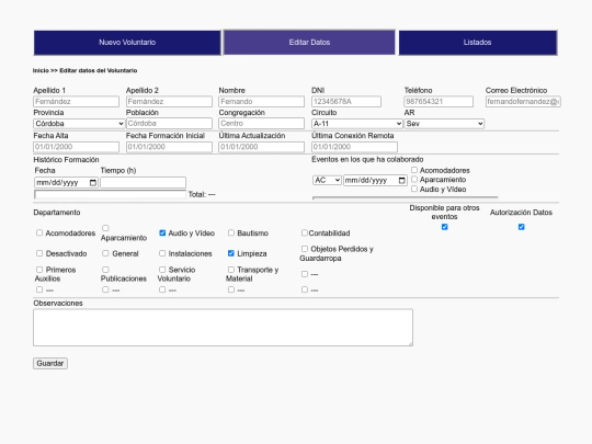 GTR/editar_voluntario screenshot