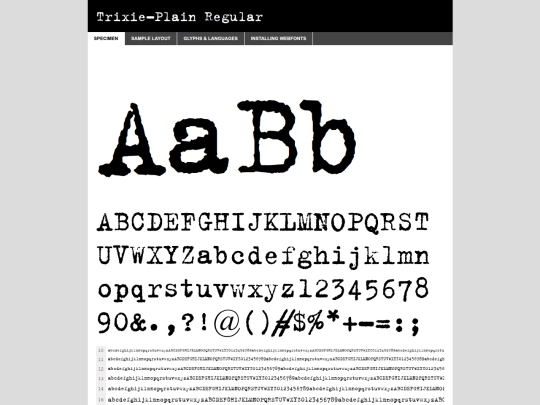 Trixie Plain for website/trixie-plain-demo screenshot