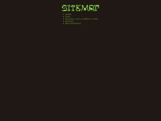 sitemap screenshot