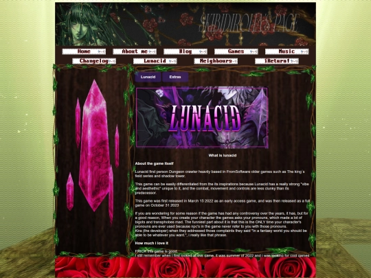 LUNACID screenshot