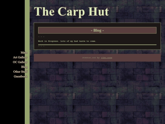 blog screenshot