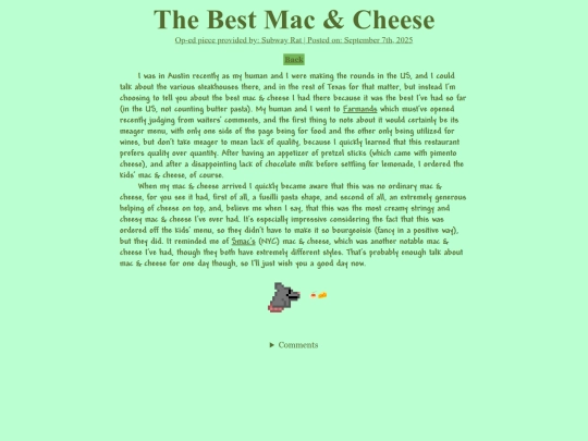 Articles/Rats/mac&cheese screenshot