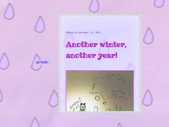 blogs/goodbye-2025 screenshot