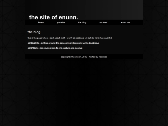 blog screenshot
