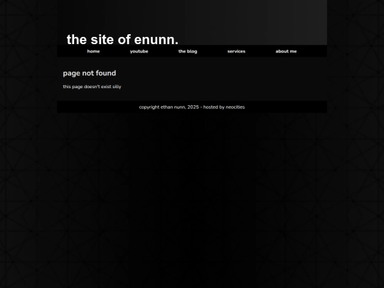 not_found screenshot