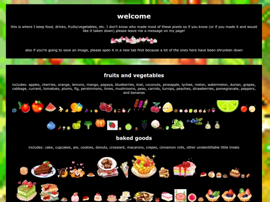 foods screenshot