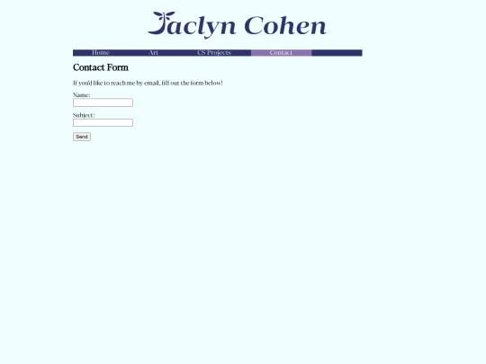 contact screenshot