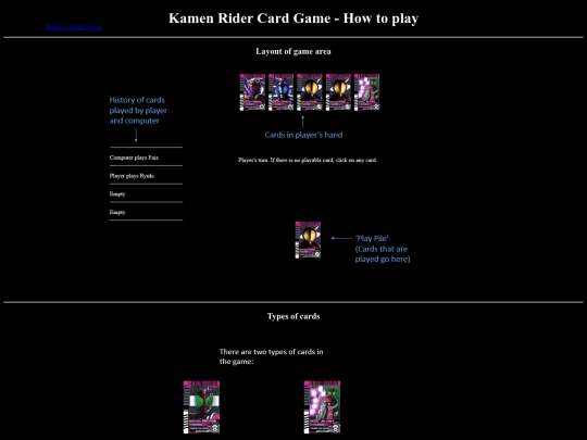 rules screenshot