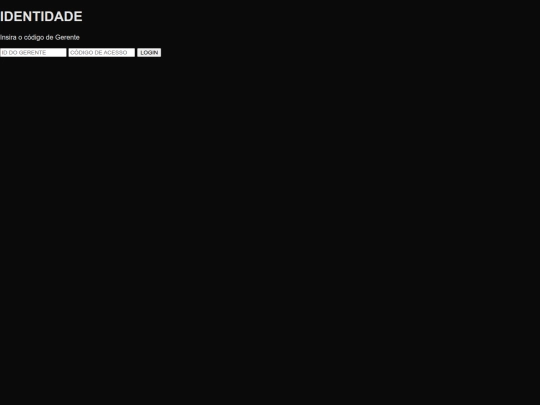 login screenshot