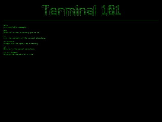 terminal-101 screenshot