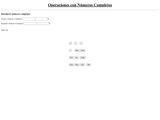 Calculadora screenshot