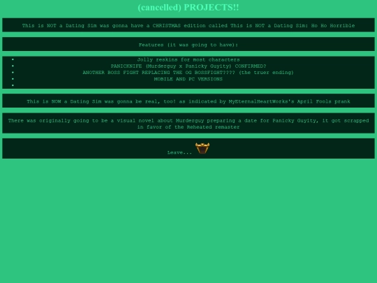 cancelledprojects screenshot