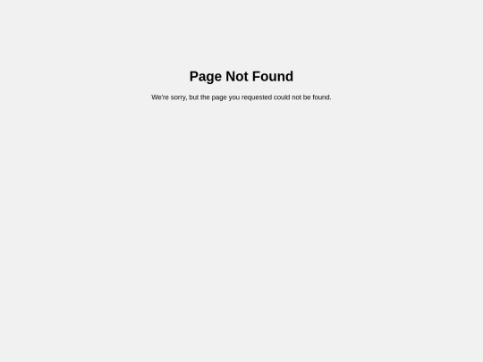 not_found screenshot